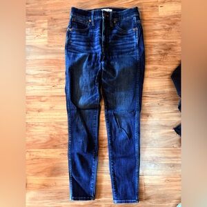 Madewell 10in High Rise Skinny Size 27
